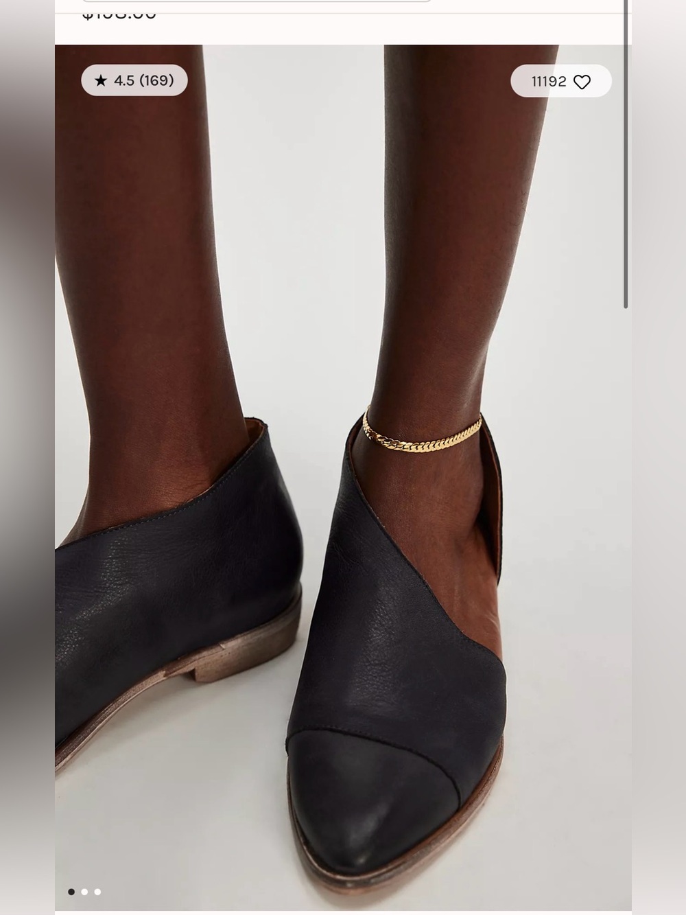 Free People Royal Flats - Carbon
